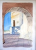 09 - The Archway - Watercolour - Ian Chadwick.JPG
